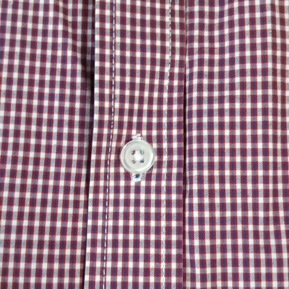 Cody James men's plaid shirt in Red- Blue -  NEW size Large. - Picture 3 of 5